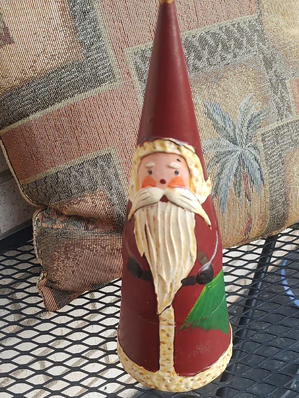 Santa Cone Holiday Figurine - - Picture 3 of 7